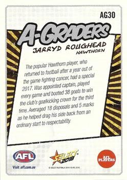 2018 Select Footy Stars - A-Graders #AG30 Jarryd Roughead Back